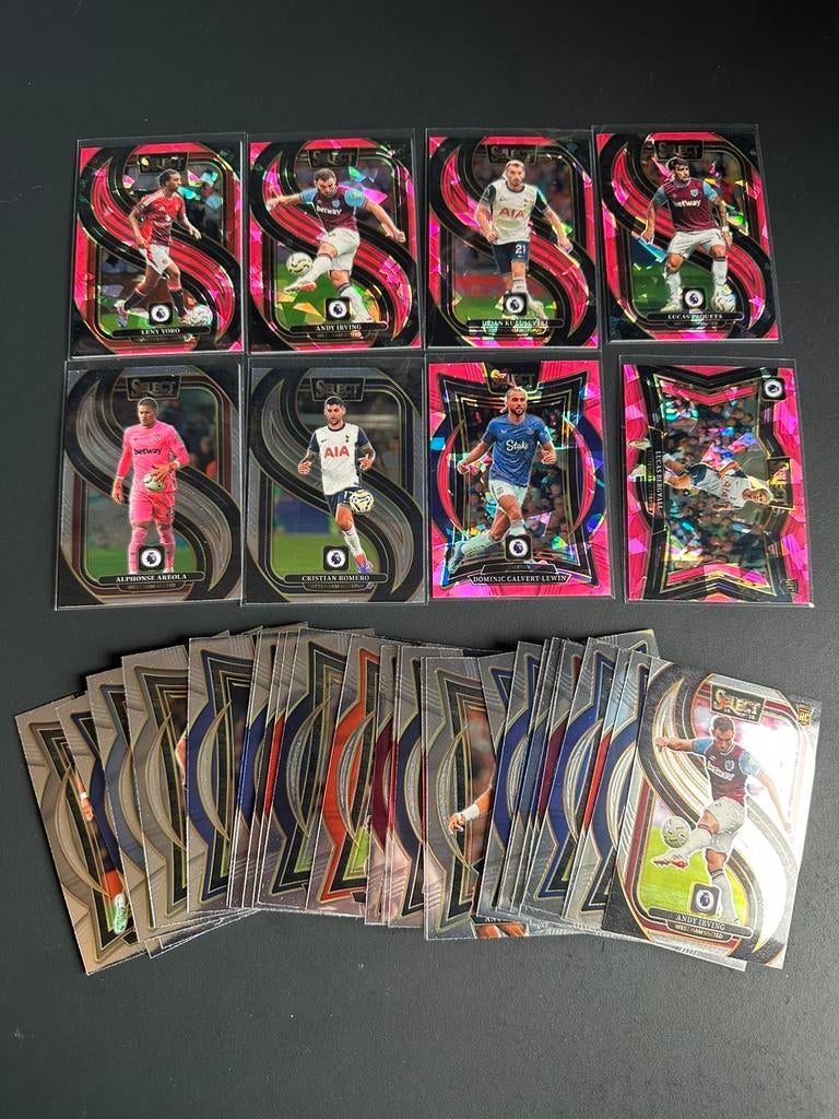 Voetbalkaarten panini select premier league, Hobby en Vrije tijd, Verzamelkaartspellen | Overige, Nieuw, Meerdere kaarten, Foil