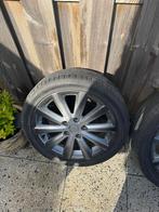 Velgen met banden 205/40ZR17, Auto-onderdelen, Banden en Velgen, Ophalen, Gebruikt, Banden en Velgen, 17 inch