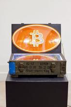 Phantom Art - Crypto case modern art epoxy art, Antiek en Kunst, Ophalen of Verzenden