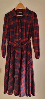 Geruite jurk van Hearts & Roses maat L, Kleding | Dames, Jurken, Maat 42/44 (L), Ophalen of Verzenden, Zo goed als nieuw, Rood