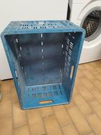Blauwe Kunststof Krat, Doe-het-zelf en Verbouw, Kratten en Dozen, Ophalen, Gebruikt, 40 tot 60 cm, 50 tot 75 cm