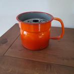 vintage emaille melkkoker., Ophalen of Verzenden