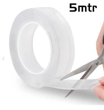 Nieuwe rol dubbelzijdig nano tape 30 mm x 5 meter beschikbaar voor biedingen