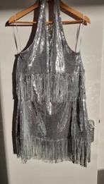 Silver pailletten jurk, Kleding | Dames, Jurken, Ophalen, Overige kleuren, Zara, Maat 42/44 (L)