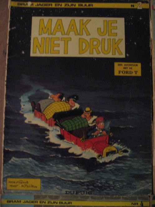 Bram Jager en zijn Buur. 5 delen., Boeken, Stripboeken, Gelezen, Meerdere stripboeken, Ophalen of Verzenden