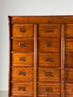 Apothekerskast ladekast kleppenkast antiek, Ophalen, Gebruikt, 5 laden of meer, Eikenhout