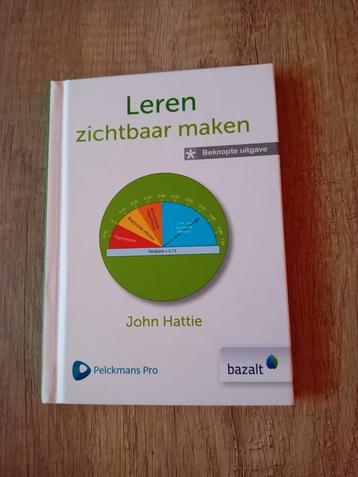 John Hattie - Leren zichtbaar maken beschikbaar voor biedingen