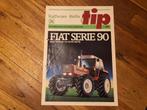 Tractor folder Fiatagri Fiat serie 90, Ophalen of Verzenden, Gelezen