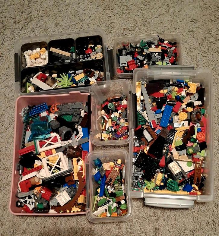 Grote partij LEGO te koop!, Kinderen en Baby's, Speelgoed | Duplo en Lego, Gebruikt, Lego, Losse stenen, Ophalen