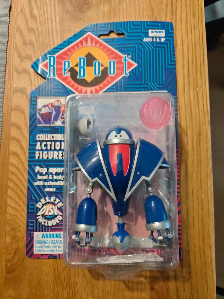 ReBoot Actiefiguur - Irwin - Nieuw in verpakking, Kinderen en Baby's, Speelgoed | Actiefiguren, Nieuw, Ophalen of Verzenden
