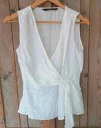 Zara Basic top ZGAN maat 36 / S, Ophalen of Verzenden, Zo goed als nieuw, Wit, Zara