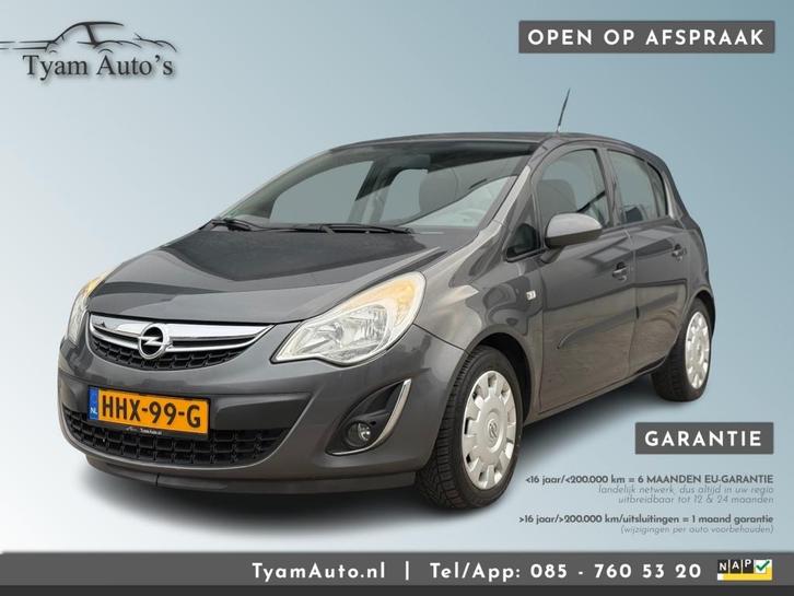 Opel CORSA 1.2 SATELLITE 5-DEURS * APK 06-2026 *  AIRCO CRUI, Auto's, Opel, Bedrijf, Corsa, ABS, Airbags, Airconditioning, Boordcomputer