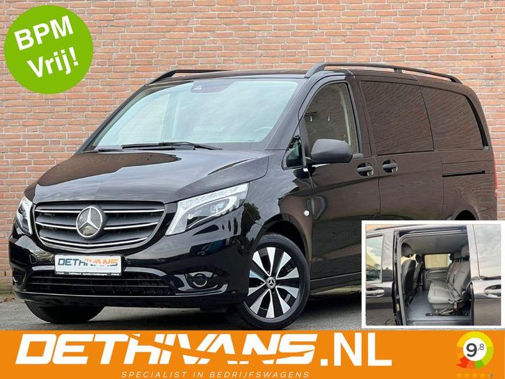 Mercedes-Benz Vito 119CDI 190PK Dubbelcabine Lang / 2x Schui, Auto's, Bestelauto's, Bedrijf, Lease, ABS, Achteruitrijcamera, Airbags