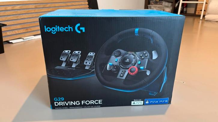 Logitech G29 Driving Force - Zo goed als nieuw!, Spelcomputers en Games, Spelcomputers | Overige, Zo goed als nieuw, Ophalen