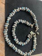 Otazu collier, armband, oorbellen set, Met kristal, Overige materialen, Blauw, Ophalen of Verzenden