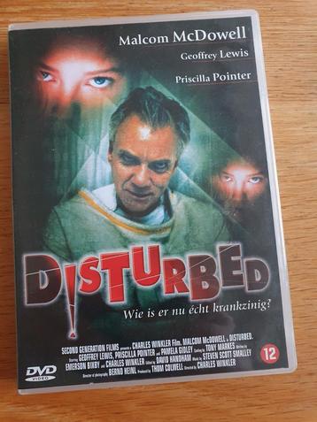 Disturbed DVD - Malcolm McDowell - Thriller beschikbaar voor biedingen