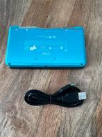 Blauwe 3DS met 128GB SD kaart, Ophalen of Verzenden, Gebruikt, Blauw, 3DS