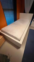 IKEA Malm Eenpersoons Bed 100 210 cm – Met of zonder matras, Ophalen, Eenpersoons, Hout, 100 cm