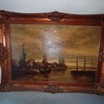 Oude Schilderij  van Niko j.sane', Antiek en Kunst, Kunst | Schilderijen | Klassiek, Ophalen of Verzenden