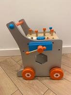 Loopwagen gereedschap - brico kids - janod, Kinderen en Baby's, Speelgoed | Houten speelgoed, Nieuw, Ophalen of Verzenden