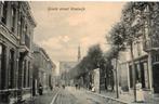 Waalwijk, Groote Straat met mensen. 3693, Verzamelen, Ansichtkaarten | Nederland, Verzenden, Voor 1920, Gelopen, Noord-Brabant