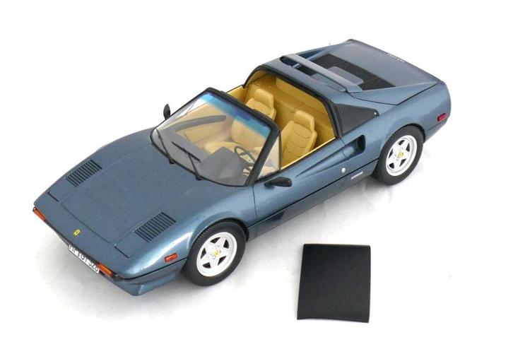 Ferrari 308 GTS Quattrovalve in blauw-metallic - Norev 1:18, Hobby en Vrije tijd, Modelauto's | 1:18, Nieuw, Auto, Norev, Ophalen of Verzenden