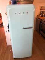 Smeg licht groen/mint koelkast, Witgoed en Apparatuur, Koelkasten en IJskasten, Zonder vriesvak, 200 liter of meer, Zo goed als nieuw