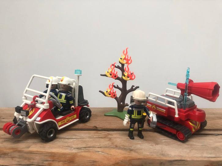 Playmobil Brandweer Set 5398, Kinderen en Baby's, Speelgoed | Playmobil, Gebruikt, Complete set, Ophalen