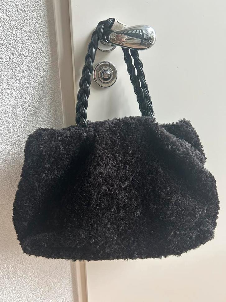 GIULIANO teddybont tas zwart, Sieraden, Tassen en Uiterlijk, Tassen | Damestassen, Nieuw, Zwart, Verzenden