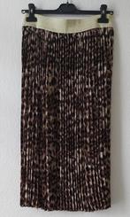 Mooie dames animal print plooirok, Kleding | Dames, Rokken, Maat 38/40 (M), Bruin, Nieuw, Ophalen of Verzenden