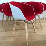 Set 8 Hay AAC AAC22 stoel stoelen, Ophalen, Rood, Kunststof