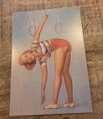 Sexy vrouw aan het gymen, Verzenden, 1940 tot 1960, Ongelopen, Overige thema's