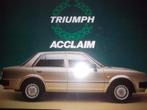 Triumph Acclaim brochure/folder 1981 Nederland - obv Civic, Overige merken, Ophalen of Verzenden, Zo goed als nieuw