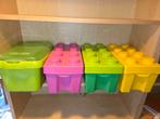 Lego opbergdoos 4x (zie foto's), Kinderen en Baby's, Speelgoed | Duplo en Lego, Ophalen, Zo goed als nieuw