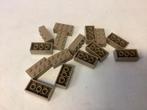 Lego steen 2x4 donker beige, Ophalen of Verzenden, Gebruikt, Losse stenen, Lego
