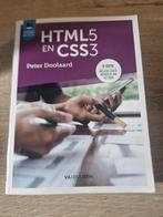 HTML5 en CSS3, Ophalen of Verzenden, Zo goed als nieuw, Internet of Webdesign, Peter Doolaard