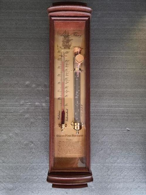 Admiraal FitzRoy Stormglas Barometer., Antiek en Kunst, Curiosa en Brocante, Ophalen of Verzenden