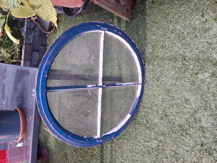 Mooie vintage ramen ., Doe-het-zelf en Verbouw, Glas en Ramen, Gebruikt, Gevelraam of Ruit, Minder dan 80 cm, Minder dan 80 cm