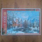 Trefl Kerst Puzzel 1000 Stukjes, Ophalen, 500 t/m 1500 stukjes, Zo goed als nieuw, Legpuzzel