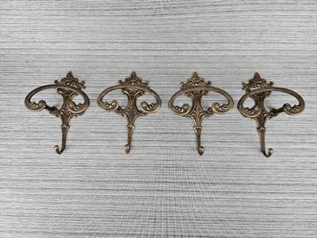 Antieke Art Nouveau Kapstok / hoedhaken 4x ( Lot 1 )  beschikbaar voor biedingen