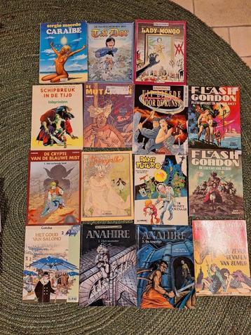 Assortiment van 44 scifi (merendeel, paar fantasy) strips beschikbaar voor biedingen
