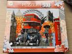 Puzzel Londen, 500 stukjes, Ophalen of Verzenden, 500 t/m 1500 stukjes, Zo goed als nieuw, Legpuzzel