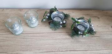 Kerst waxine lichtjes kaarsen. beschikbaar voor biedingen