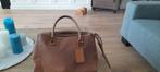 Te koop zgan Burkely vintage Wiekse hand/schoudertas cognac, Ophalen of Verzenden, Zo goed als nieuw, Bruin, Handtas