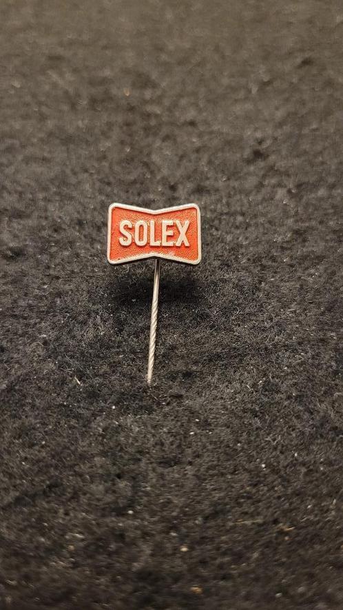 2 Solex speldjes, Verzamelen, Speldjes, Pins en Buttons, Zo goed als nieuw, Speldje of Pin, Merk, Verzenden