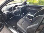 Peugeot 206 3D 2007 Lage KM stand + veel extra's, Voorwielaandrijving, Stof, 4 cilinders, Zwart