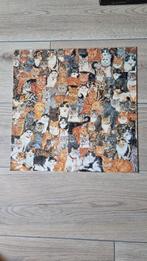 Dubbelzijdige kattenpuzzel 529 stukjes, Ophalen
