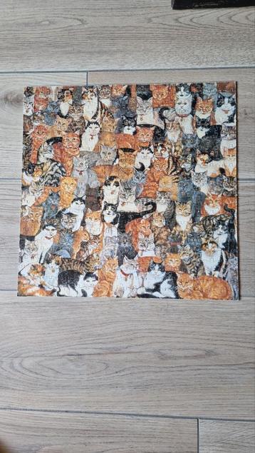Dubbelzijdige kattenpuzzel 529 stukjes  beschikbaar voor biedingen
