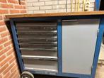 Gedore 1504 Werkbank/ gereedschapswagen met Lades en Kast, Doe-het-zelf en Verbouw, Werkbanken, Ophalen, Gebruikt, 70 tot 120 cm