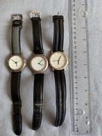 3 WMC heren horloges, Overige merken, Staal, Gebruikt, Polshorloge